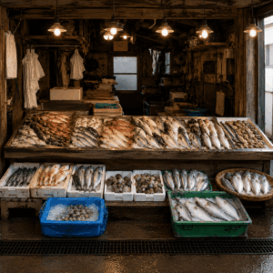 鱼铺 中国語 魚屋