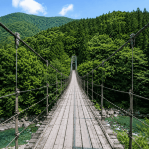 吊桥 中国語 吊り橋