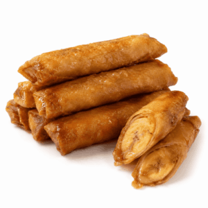 トゥロン
バナナトロン
Turon
Banana Turon
Lumpiang Saging
ルンピアン・サギン
Turon de Saging
画像を見て覚える世界のお菓子の画像です。上に表記した名前のお菓子の画像です。この画像は、学習目的で使用されます。