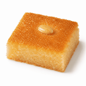 バスブーサ
バスブーサー
Basbousa
Basboosa
بسبوسة
Namoura
Harissa Cake
Semolina Cake
画像を見て覚える世界のお菓子の画像です。上に表記した名前のお菓子の画像です。この画像は、学習目的で使用されます。
