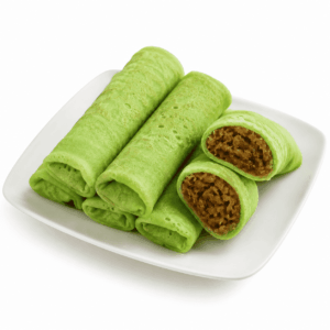 ダダールグルン
ダダール・グルン
Dadar Gulung
Kue Dadar Gulung
Kue Dadar
Kue Dadar Gulung Hijau
画像を見て覚える世界のお菓子の画像です。上に表記した名前のお菓子の画像です。この画像は、学習目的で使用されます。