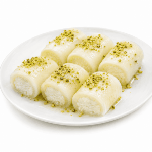 ハラウェットエルジブン
ハラウェット・エル・ジブン
ハラワットアルジブン
Halawet el Jibn
Halawet Al Jibn
Halawet El Jeben
حلاوة الجبن
Syrian Cheese Dessert
画像を見て覚える世界のお菓子の画像です。上に表記した名前のお菓子の画像です。この画像は、学習目的で使用されます。