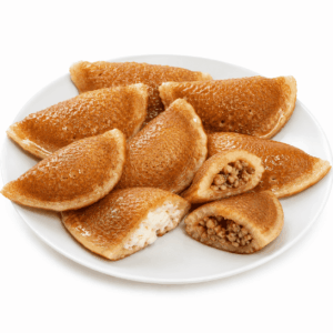 カターイフ
カタイエフ
アタイエフ
Qatayef
Katayef
Atayef
قطايف
Arab Stuffed Pancakes
画像を見て覚える世界のお菓子の画像です。上に表記した名前のお菓子の画像です。この画像は、学習目的で使用されます。
