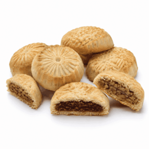 マアムール
マームール
Ma'amoul
Maamoul
معمول
Middle Eastern Maamoul
Date-filled Cookies
Semolina Cookies
画像を見て覚える世界のお菓子の画像です。上に表記した名前のお菓子の画像です。この画像は、学習目的で使用されます。