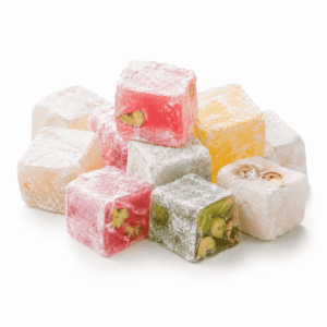 ロクム
ターキッシュデライト
Lokum
Turkish Delight
Lokoum
لوكوم
Turkish Lokum
راحة الحلقوم
画像を見て覚える世界のお菓子の画像です。上に表記した名前のお菓子の画像です。この画像は、学習目的で使用されます。