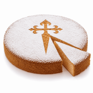 サンティアゴケーキ
タルタ・デ・サンティアゴ
Tarta de Santiago
Santiago Cake
Spanish Almond Cake
Galician Almond Cake
Tarta de Santiago Cake
St. James Cake
画像を見て覚える世界のお菓子の画像です。上に表記した名前のお菓子の画像です。この画像は、学習目的で使用されます。