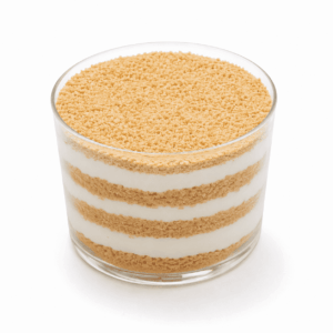 セラデューラ
セラドゥーラ
Serradura
Macau Serradura
Portuguese Serradura
木糠布甸
Sawdust Pudding
Macanese Sawdust Pudding
画像を見て覚える世界のお菓子の画像です。上に表記した名前のお菓子の画像です。この画像は、学習目的で使用されます。