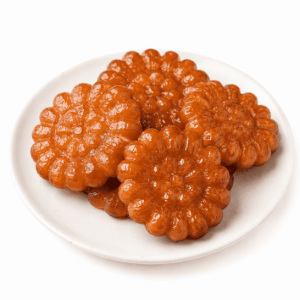 ヤックァ
ヤクァ
薬菓
Yakgwa
Yak Gwa
약과
Korean Honey Cookie
Korean Traditional Cookie
画像を見て覚える世界のお菓子の画像です。上に表記した名前のお菓子の画像です。この画像は、学習目的で使用されます。