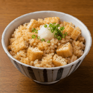 あぶらげごはん
画像を見て覚える日本のグルメの画像です。上に表記した名前のグルメの画像です。この画像は、学習目的で使用されます。
