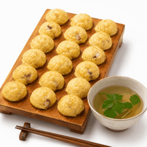 明石焼き
あかしやき
画像を見て覚える日本のグルメの画像です。上に表記した名前のグルメの画像です。この画像は、学習目的で使用されます。