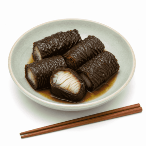 あらめ巻き　あらめまき
画像を見て覚える日本のグルメの画像です。上に表記した名前のグルメの画像です。この画像は、学習目的で使用されます。