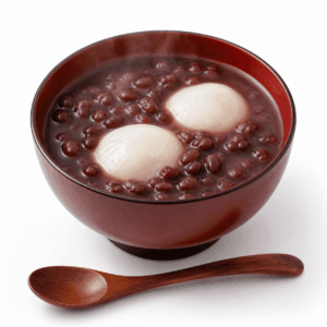 小豆雑煮　あずきぞうに
画像を見て覚える日本のグルメの画像です。上に表記した名前のグルメの画像です。この画像は、学習目的で使用されます。