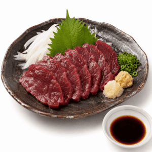 馬刺し
ばさし
画像を見て覚える日本のグルメの画像です。上に表記した名前のグルメの画像です。この画像は、学習目的で使用されます。