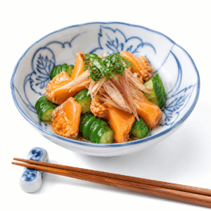 ホヤの酢の物　ほやのすのもの
画像を見て覚える日本のグルメの画像です。上に表記した名前のグルメの画像です。この画像は、学習目的で使用されます。