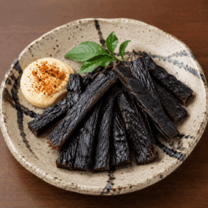 くじらのたれ
画像を見て覚える日本のグルメの画像です。上に表記した名前のグルメの画像です。この画像は、学習目的で使用されます。