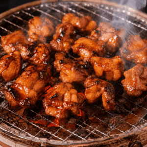 松阪鶏焼き肉
まつさかとりやきにく
画像を見て覚える日本のグルメの画像です。上に表記した名前のグルメの画像です。この画像は、学習目的で使用されます。