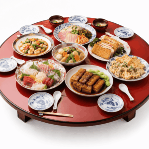 卓袱料理
しっぽくりょうり
画像を見て覚える日本のグルメの画像です。上に表記した名前のグルメの画像です。この画像は、学習目的で使用されます。