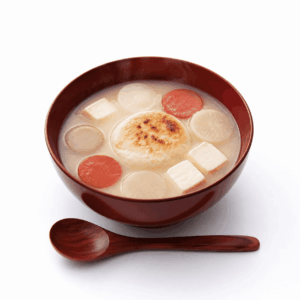大和の雑煮　やまとのぞうに
画像を見て覚える日本のグルメの画像です。上に表記した名前のグルメの画像です。この画像は、学習目的で使用されます。